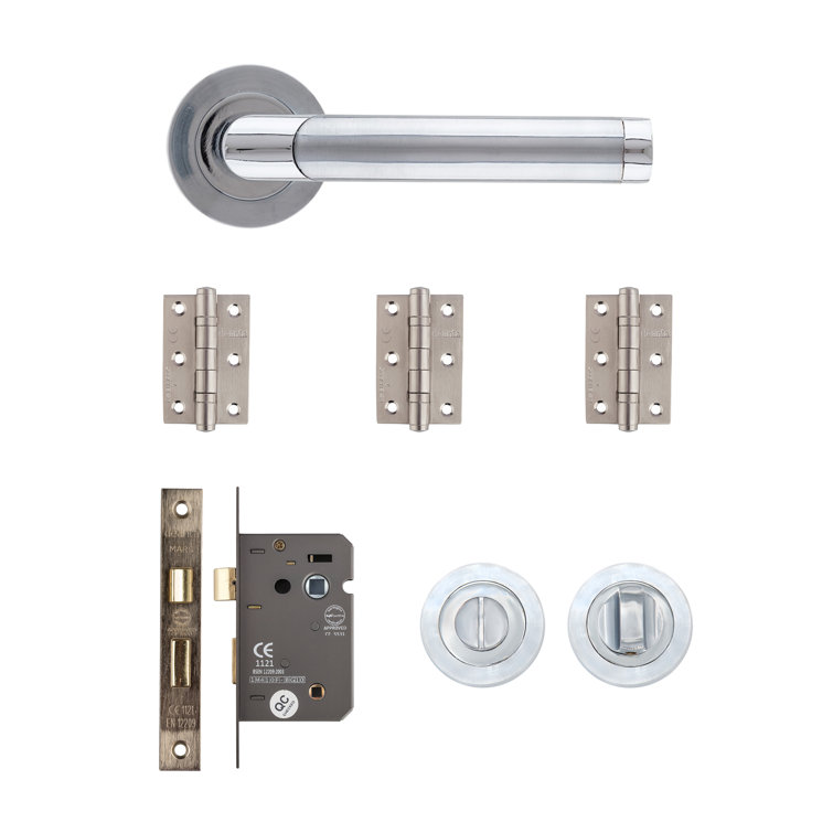 Deanta Augustus Privacy Door Handle Kit Wayfair.co.uk